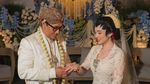 Potret Semringah Andre Taulany Nikahi Amanda Rigby: Asoy Deh Gaspol Beibeh!