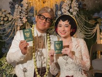 Potret Semringah Andre Taulany Nikahi Amanda Rigby: Asoy Deh Gaspol Beibeh!