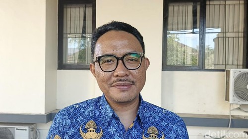 Kepala BPKAD Jembrana, I Gede Gus Diendi, saat ditemui detikBali di kantornya,  Kamis (17/9/2026).