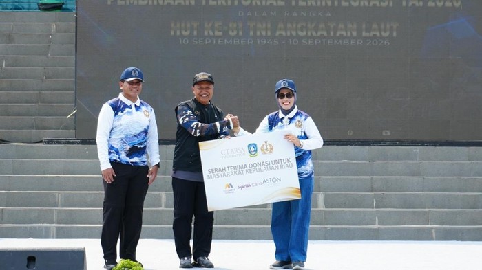 CT ARSA Foundation dan TNI AL Gelar Baksos dan Layanan Kesehatan Gratis di Kepri