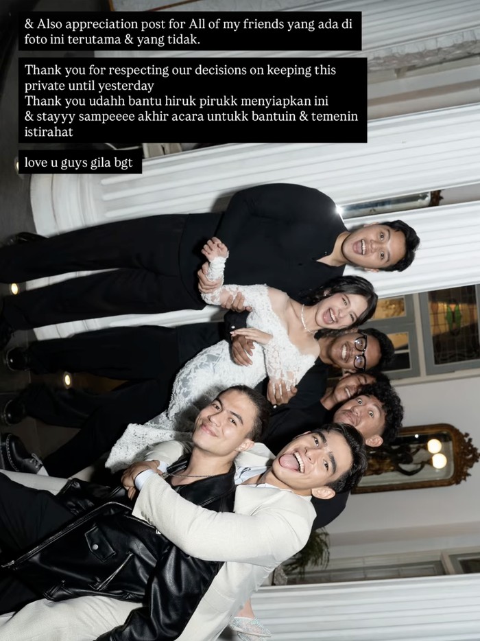 Harry Vaughan dan Nevy Tania menikah.