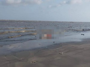 Jasad Diduga Korban KM Virgo di Pantai Seruyan Kalteng, Polisi Cek TKP