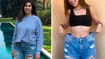 Fotonya berhasil menurunkan berat badan diklaim obat diet, padahal dia KERJA KERAS untuk mendapatkan tubuh yang sekarang. Foto: via Bored Panda