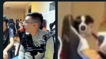 Sekilas kayak anjing, tapi pas di-zoom, ternyata orang lagi pakai headphone. Foto: Memyselfandnobody0 via Bored Panda
