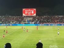 Babak Pertama Persijap Vs Persib Berakhir Sama Kuat 1-1