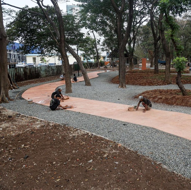 Lahan Tidur 1,3 Hektare Disulap Jadi RTH di Kelapa Gading