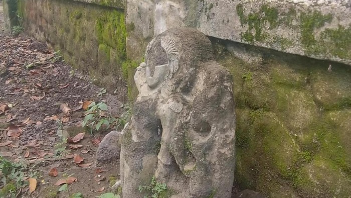 Lokasi hilangnya Patung Durga di perkebunan Jengkol Kediri