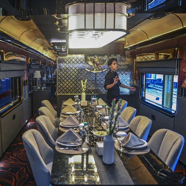Menengok Interior KA Nusantara Explorer, Kereta Wisata Relasi Bandung-Jakarta