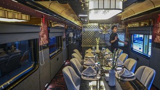 Menengok Interior KA Nusantara Explorer, Kereta Wisata Relasi Bandung-Jakarta