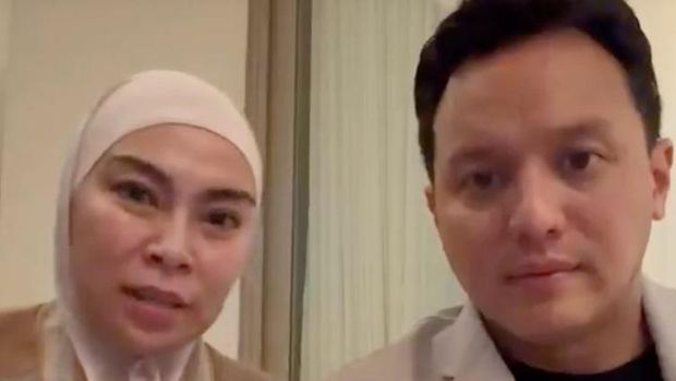 Moreno Soeprapto dan istri, Nurani, klarifikasi video call saat rapat DPR. (IG/Moreno)