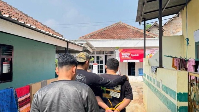 Pleaku penggelapan dan penipuan di Lampung saat ditangkap polisi