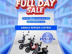 Transmart Full Day Sale Digelar, Sepeda Listrik Hanya Rp 3 Jutaan