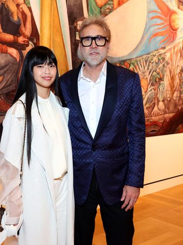 2296187613 LOS ANGELES, CALIFORNIA - SEPTEMBER 19: (L-R) Riko Shibata and Nicolas Cage attend the Lucas Museum of Narrative Art Opening Night at Lucas Museum of Narrative Art on September 19, 2026 in Los Angeles, California. (Photo by Araya Doheny/Getty Images for Lucas Museum of Narrative Art)