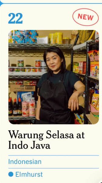 Warung Selasa, Restoran Indonesia Terkecil di Dunia dari New York