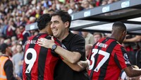 Iraola Kalahkan Mantan, Akhiri Rekor Kandang Bournemouth
