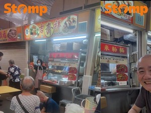 Bukannya Ngamuk, Penjual Ini Bantu Bersihkan Makanan Tumpah Pelanggan Lansia