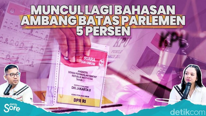 Muncul Lagi Bahasan Ambang Batas Parlemen 5 Persen