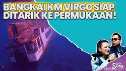 Video: Sembilan Hari Usai Karam, Bangkai KM Virgo, Akan Diangkat