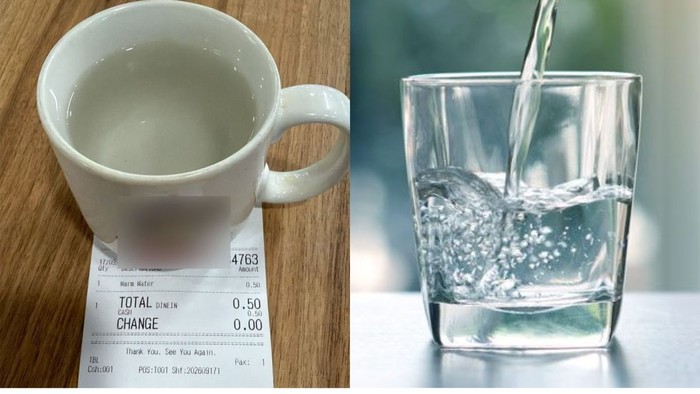 Dikira Gratis, Ternyata Pesan Air Hangat di Kafe Ditagih Rp6 Ribu!