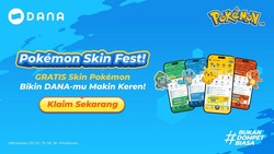 Fans Pokemon Merapat, Ini Cara Koleksi Skin Pokemon Gratis di DANA