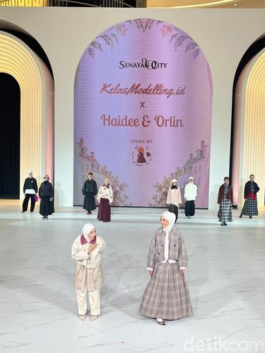 Fashion Nation 2026 menghadirkan debut busana olahraga Jenna Active dan koleksi musim gugur playful Haidee & Orlin bersama Kelas Modelling.id.