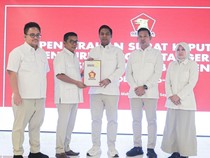 Ketua DPC Gerindra Minta Kader Bantu Pembangunan Infrastruktur di Pandeglang