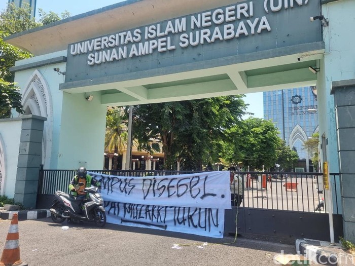 Kampus UINSA disegel