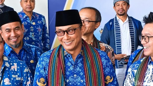 Kepala BKN RI Zudan Arif Fakrulloh saat berkunjung ke Mataram, Senin (21/9/2026).