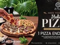 Mau Punya Pengalaman Makan yang Berbeda? Coba Racik Pizza Sendiri