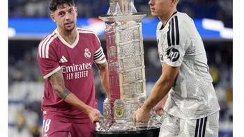 Apakah hanya trofi ini yang didapatkan Real Madrid musim ini? Foto: X.com