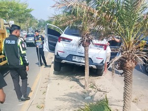 WR-V Tabrak Pemotor Sekeluarga-Brio di Kolaka, 2 Orang Luka