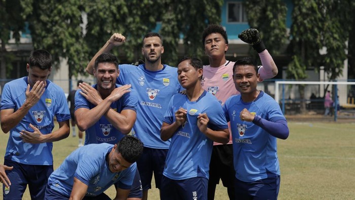 Para pemain Persib Bandung.