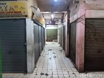 Sesepi Ini Pasar Pondok Labu Kini, Pembeli Bisa Dihitung Jari