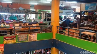 Omzet Pedagang Pondok Labu Jatuh 80% Lebih
