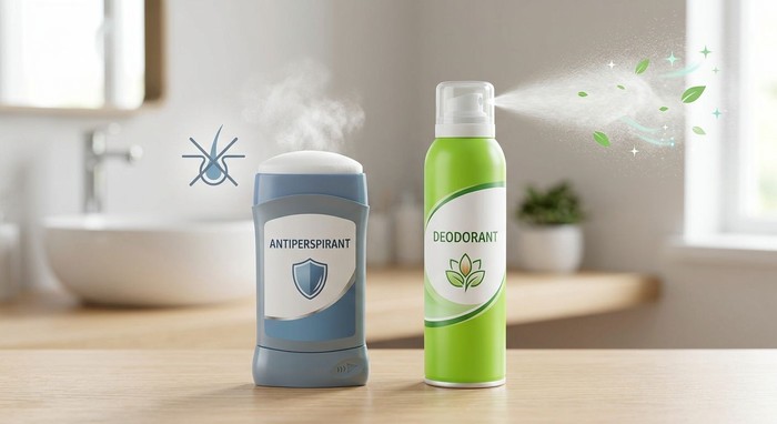 Perbedaan Antiperspiran vs Deodoran