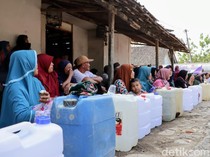 Kekeringan Landa Ponorogo, BPBD Salurkan 195 Ribu Liter Air Bersih
