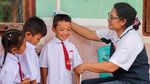 Program Imunisasi Anak Sekolah Kembali Digelar di Labuan Bajo Pascagempa