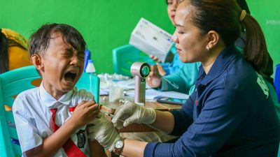 Program Imunisasi Anak Sekolah Kembali Digelar di Labuan Bajo Pascagempa
