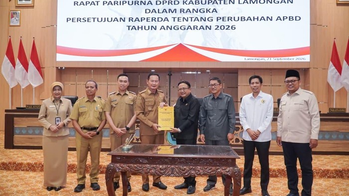 Raperda Perubahan APBD Lamongan 2026