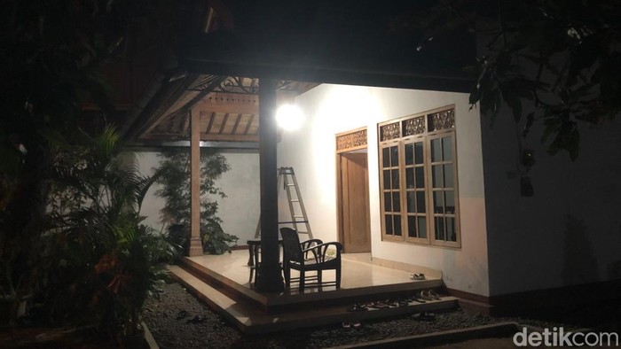 Rumah duka Den Baguse Ngarsa, seniman senior Jogja, yang meninggal hari ini, Senin (21/9/2026).