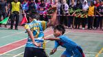 Siswa Adu Ketangkasan di Kejuaraan Hadang