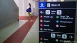 Terminal Blok M Pasang Marka Lantai Warna-warni, Mudahkan Penumpang Cari Jalur Bus