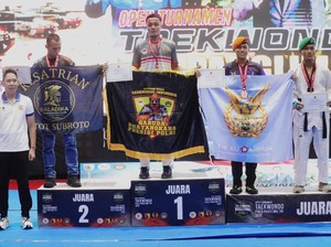 Tim Taekwondo Polri Juara Umum 1 Piala Panglima TNI 2026, Sabet 19 Emas