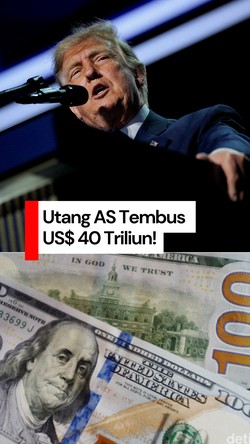 Video: Utang AS Tembus US$ 40 Triliun, Kenapa Terus Membengkak?