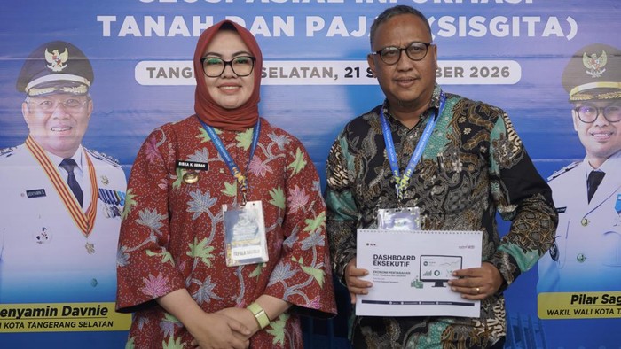 Wali Kota Kendari, Siska Karina Imran meneken kerjasama dengan Pemkot Tangerang Selatan.