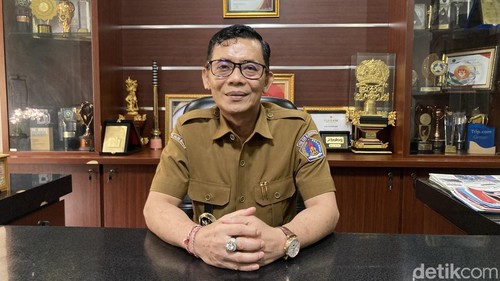 Bupati Klungkung I Made Satria, Selasa (22/9/2026). (Fatih Kudus Jaelani/detikBali).