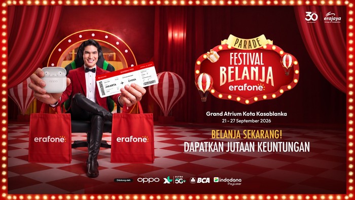 Buruan ke Kokas! Parade Festival Belanja erafone Jutaan Keuntungan