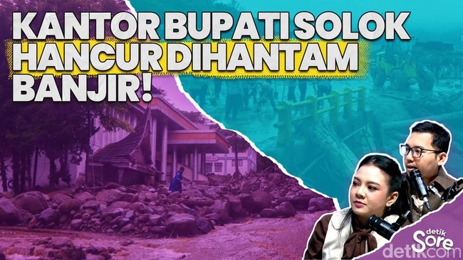 Video: Kabupaten Solok Sumbar Dilumpuhkan Banjir Bandang