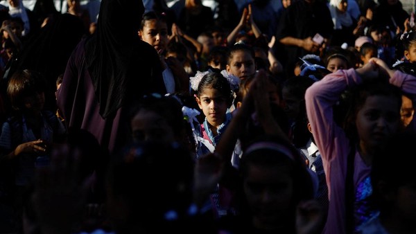 Hampir 3 Tahun Terhenti, Pelajar Gaza Kembali Sekolah Tatap Muka