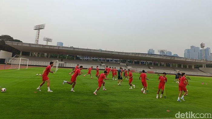 Latihan Timnas Indonesia